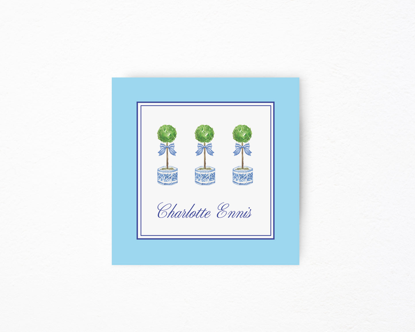 Topiary Square Tag