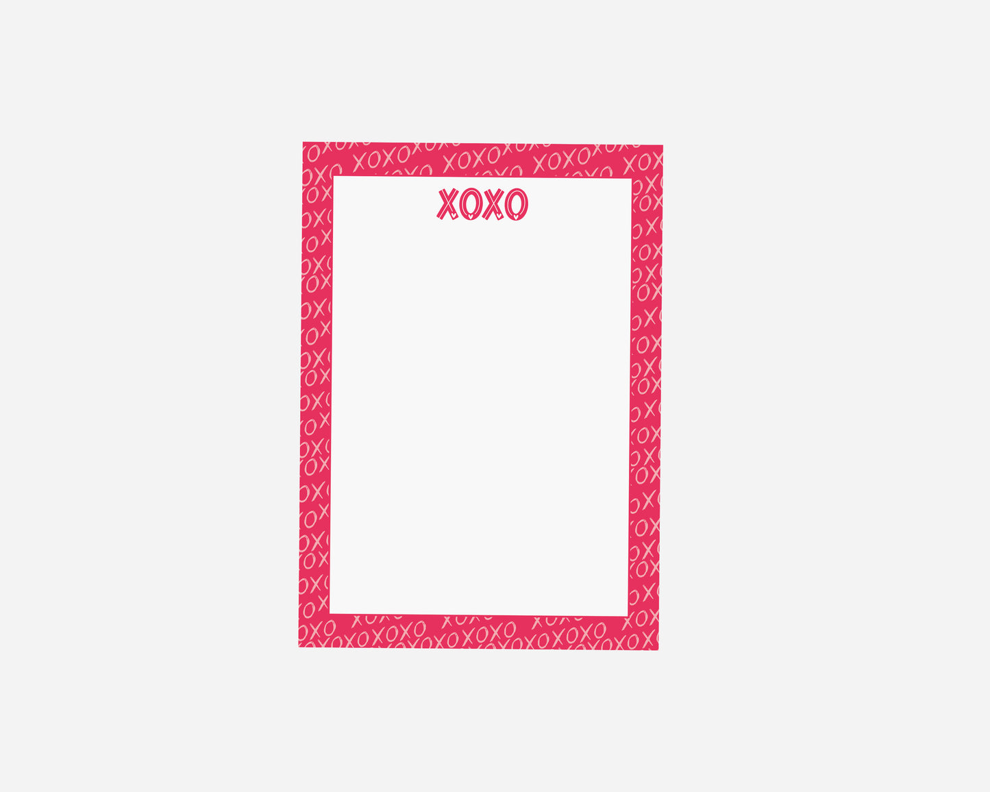 XOXO Notepad