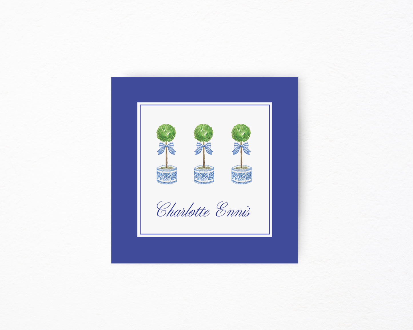 Topiary Square Tag