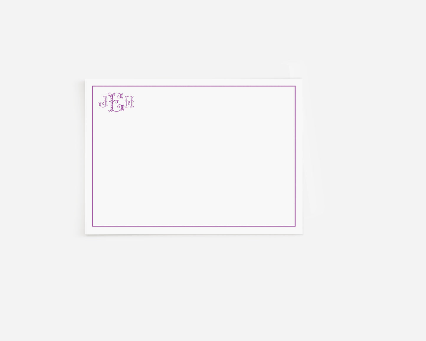 Arabesque Stationery Card