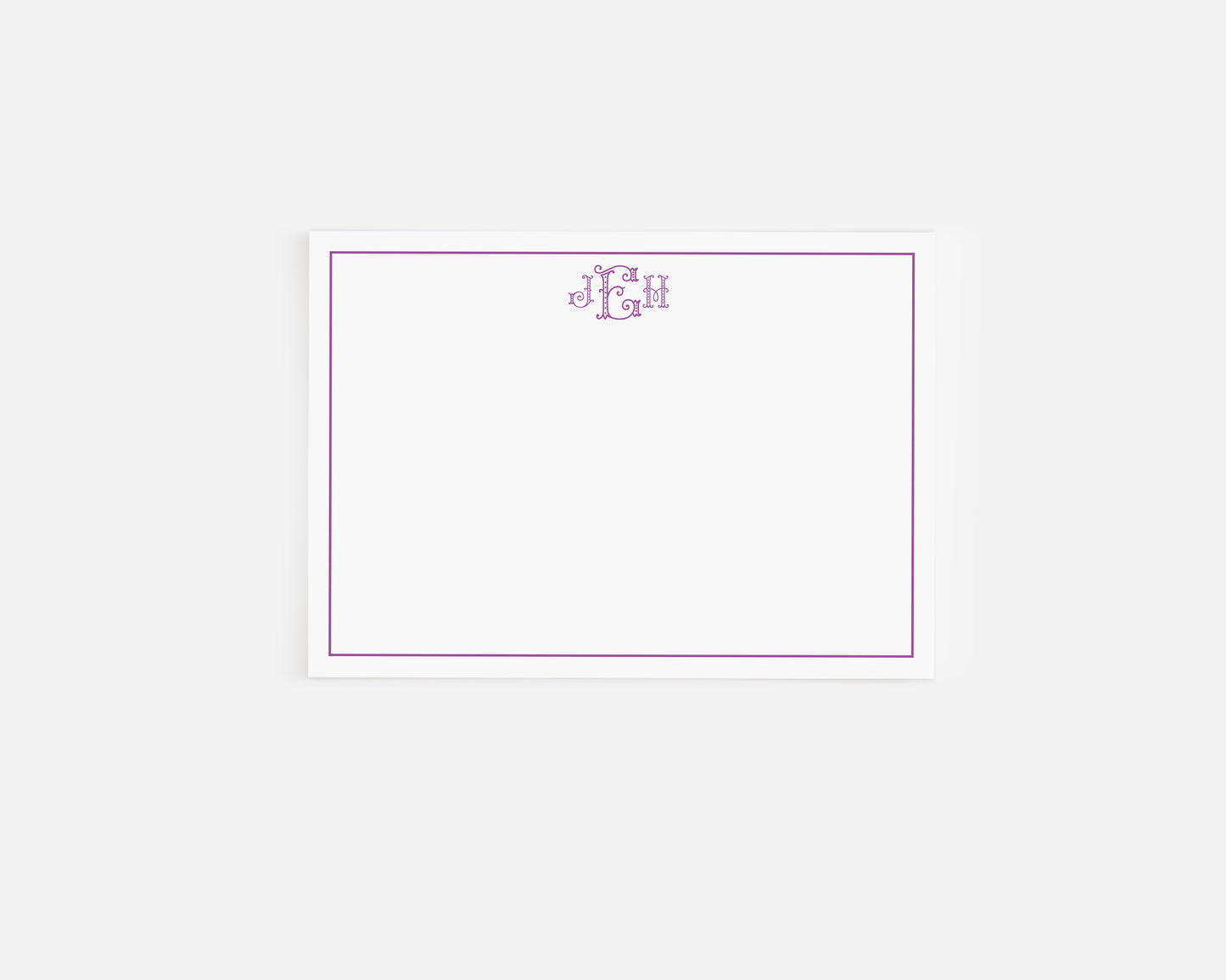 Arabesque Stationery Card