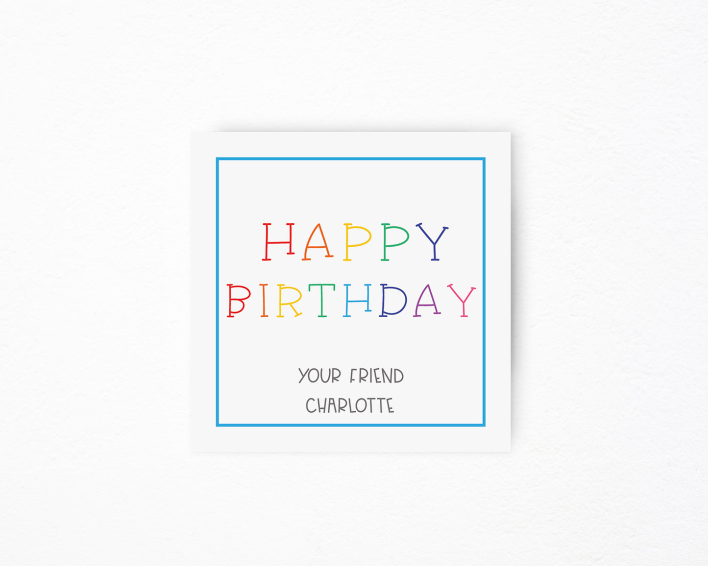 Happy Birthday Sticker
