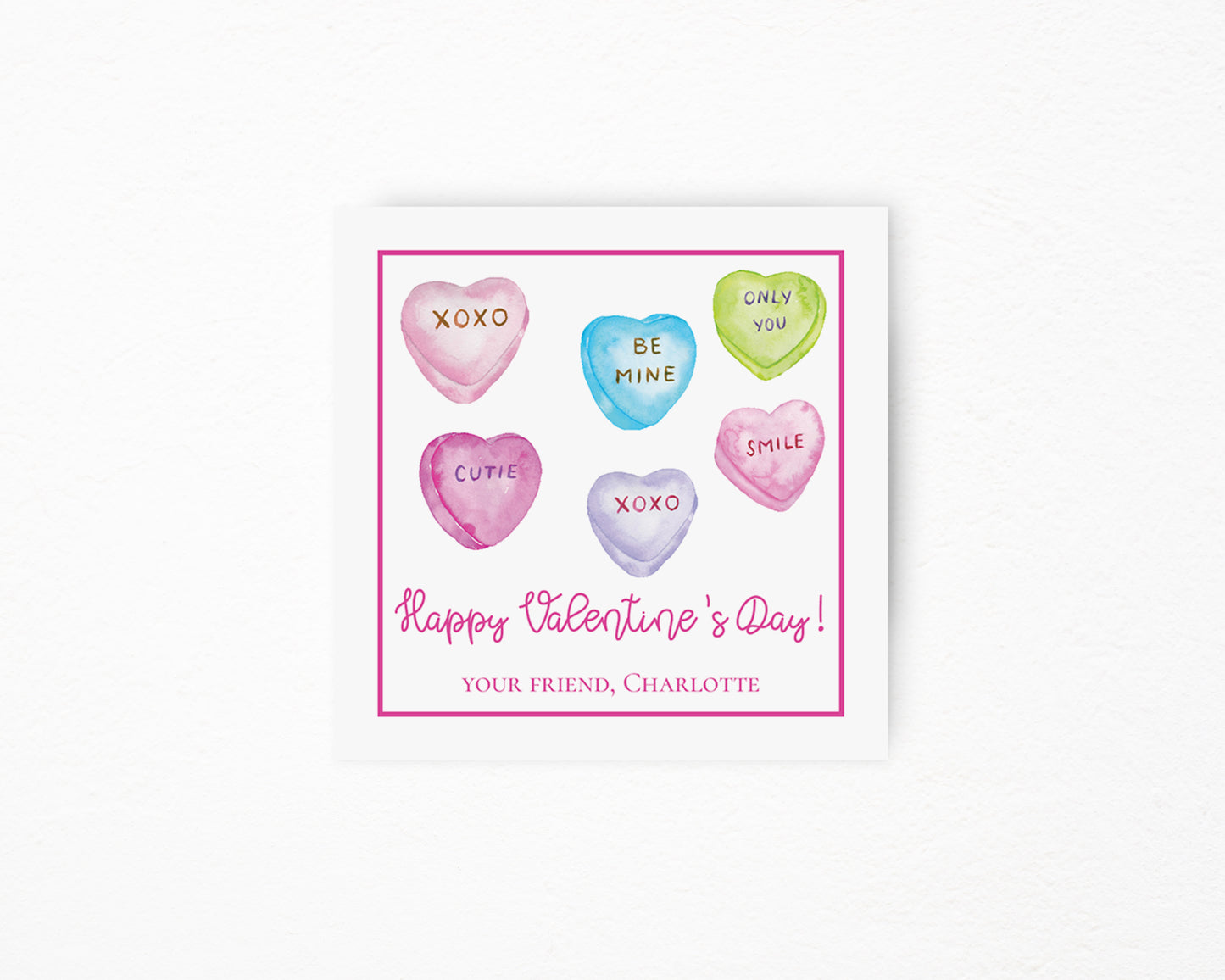 Candy Heart Valentines