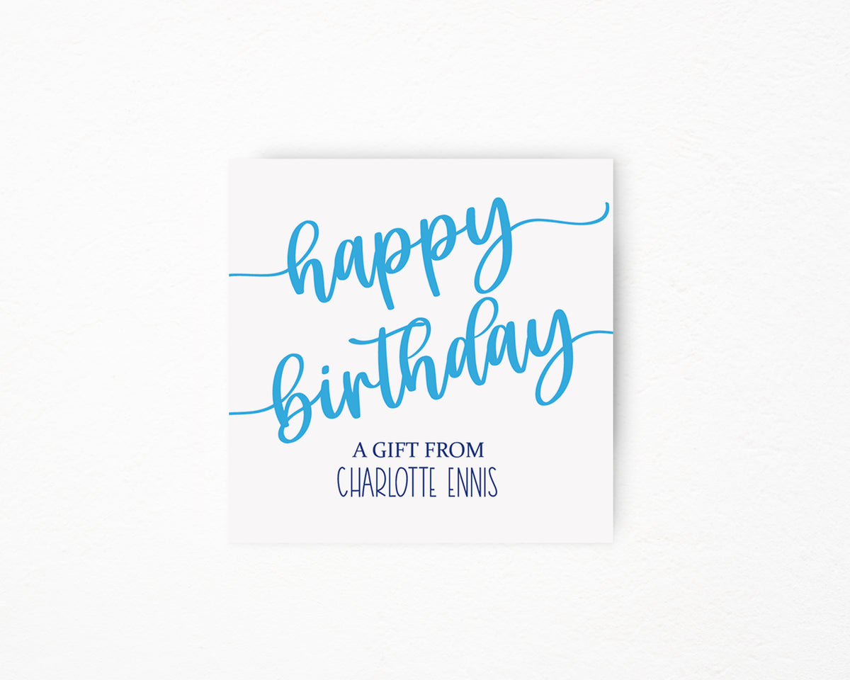 Happy Birthday Sticker