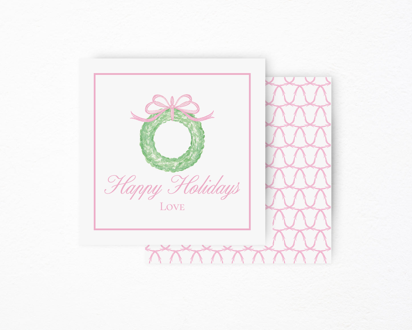 Pink Happy Holidays
