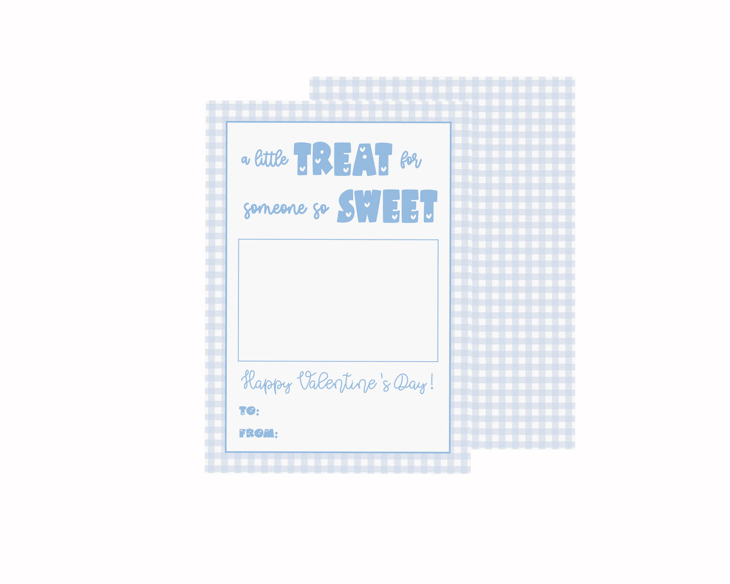 A Little Treat for Someone Sweet Blue