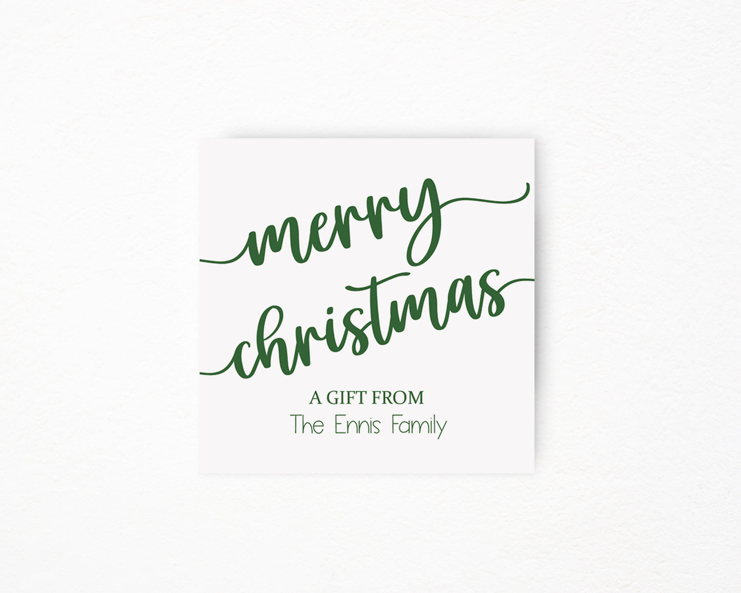 Merry Christmas Sticker