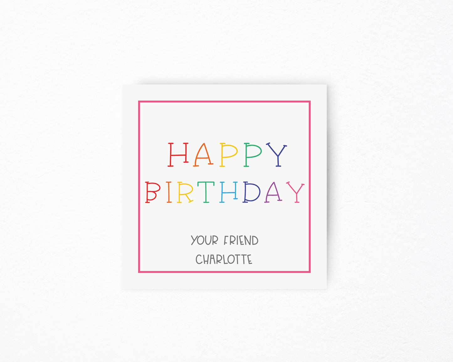 Happy Birthday Sticker