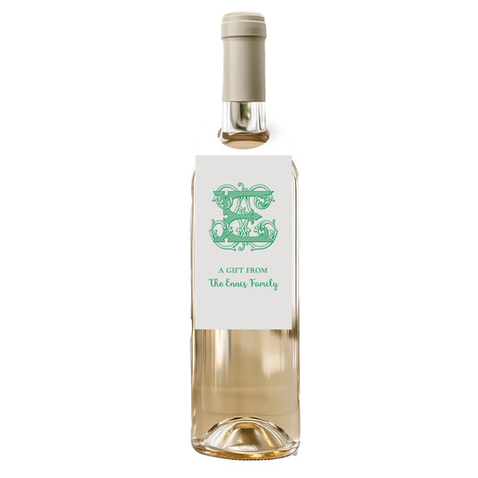 Initial Wine Tag