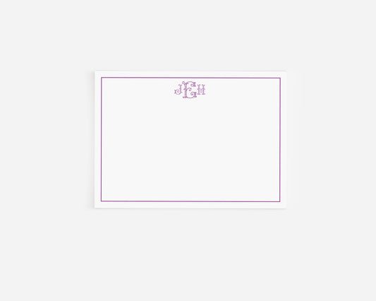Arabesque Stationery Card