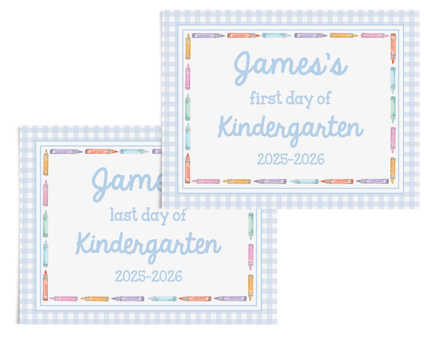 Crayon Border Back to School