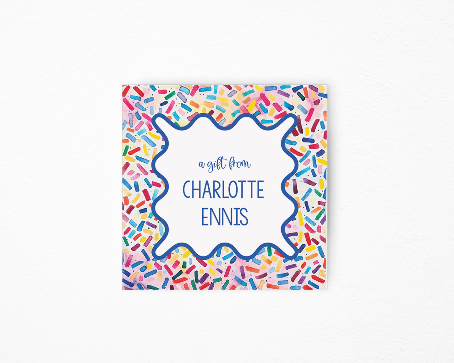 Sprinkle Birthday Sticker