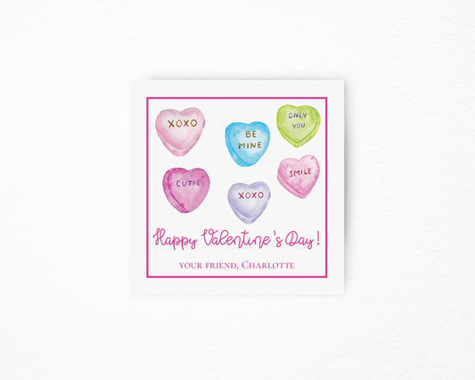 Candy Heart Valentines