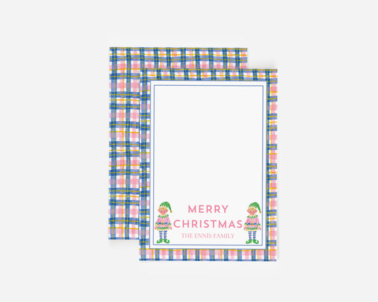 Elf Christmas Card