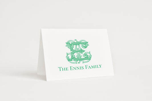 Folded Stationery Card