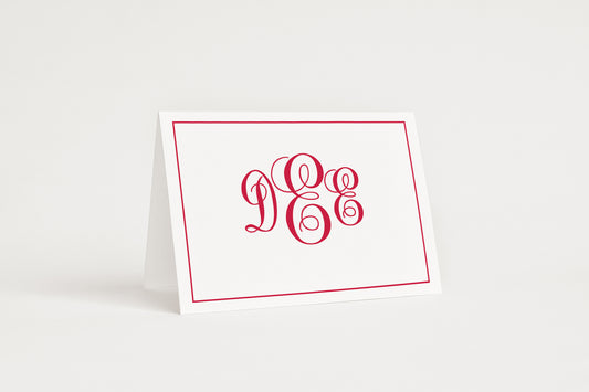 Folded Stationery Card