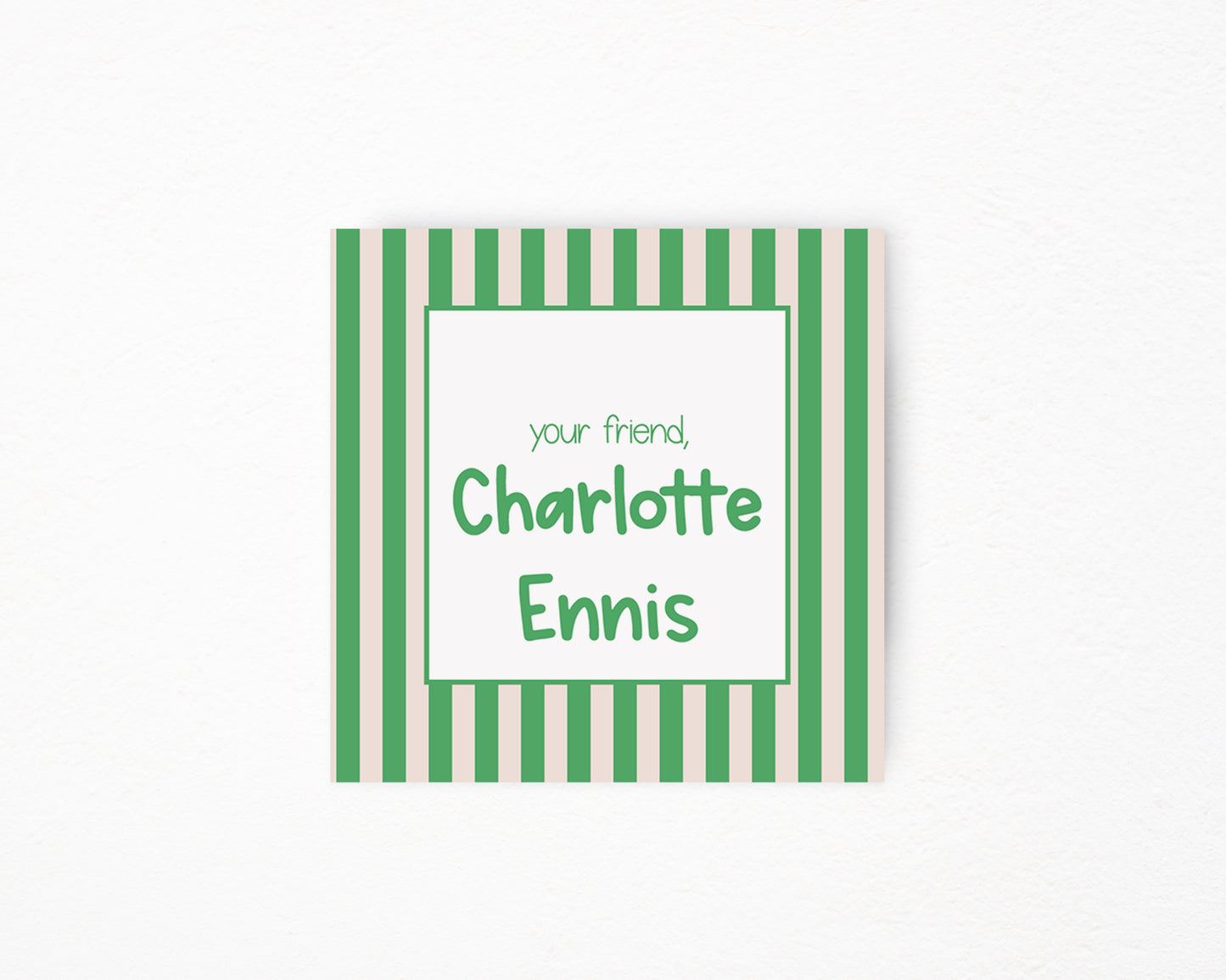 Bold Stripe Sticker