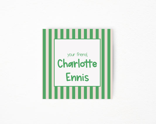 Bold Stripe Sticker