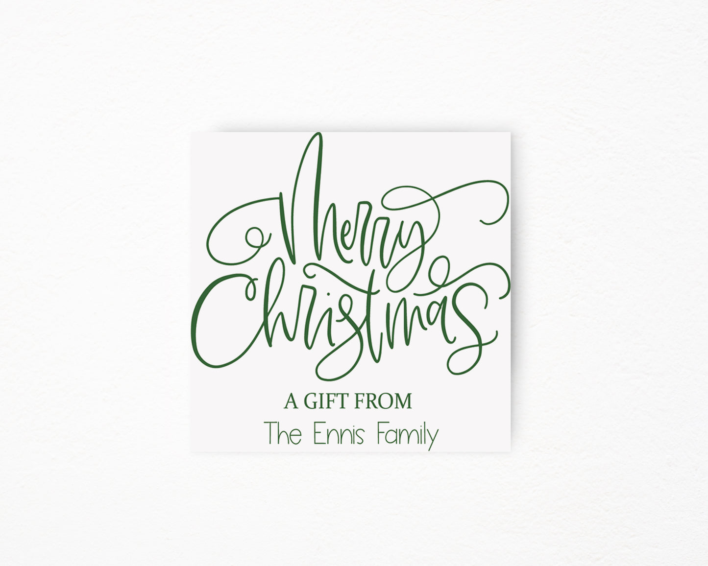 Merry Christmas Sticker