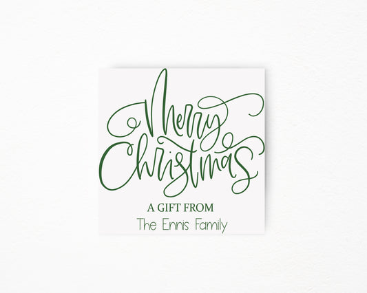 Merry Christmas Sticker