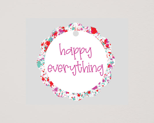 Happy Everything Gift Tag