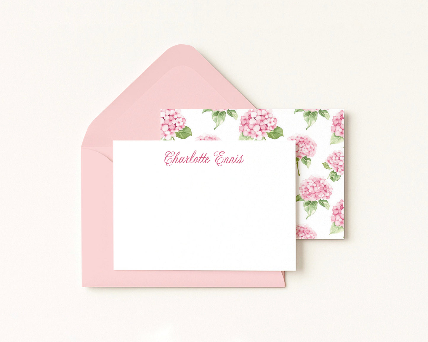 Hydrangea Stationery