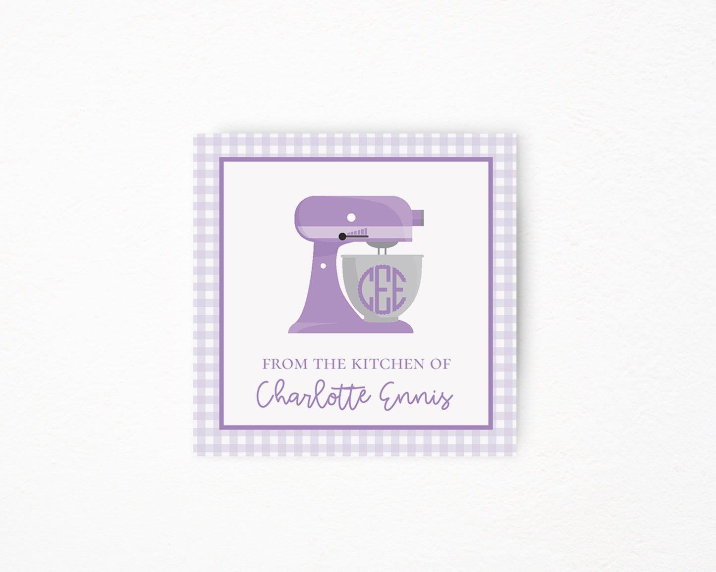 Purple Mixer Sticker