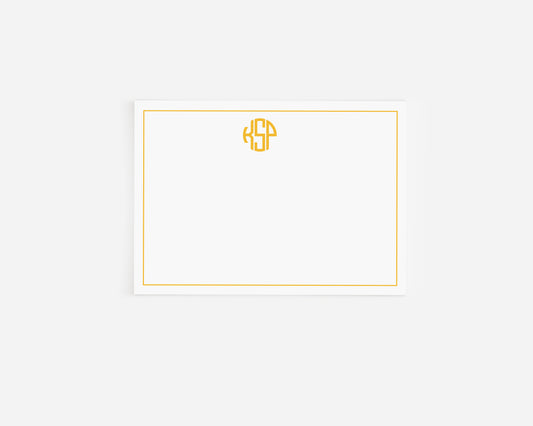 Round Stationery Card