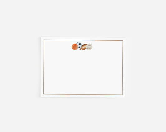Sports Stationery Card