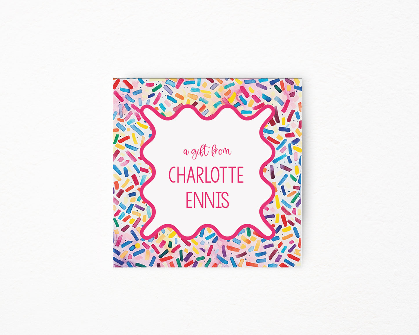 Sprinkle Birthday Sticker