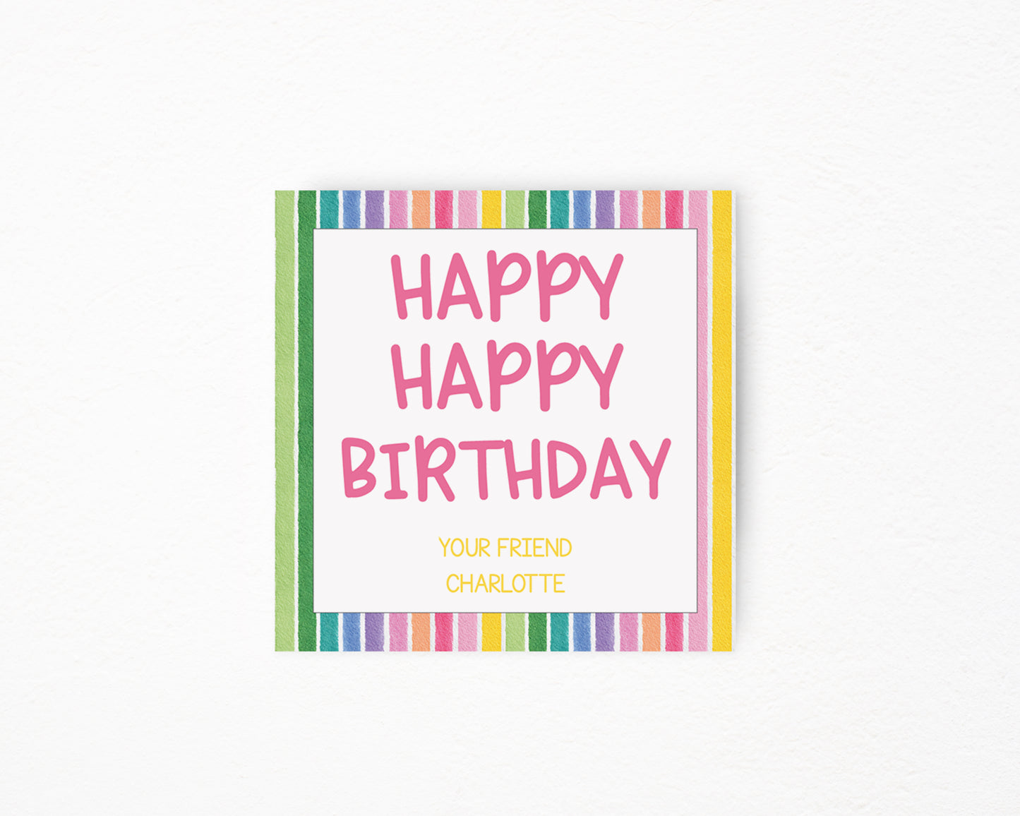 Happy Happy Birthday Sticker