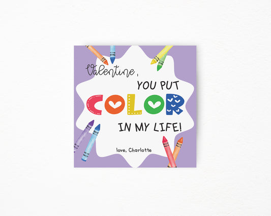 You Put Color in my Life